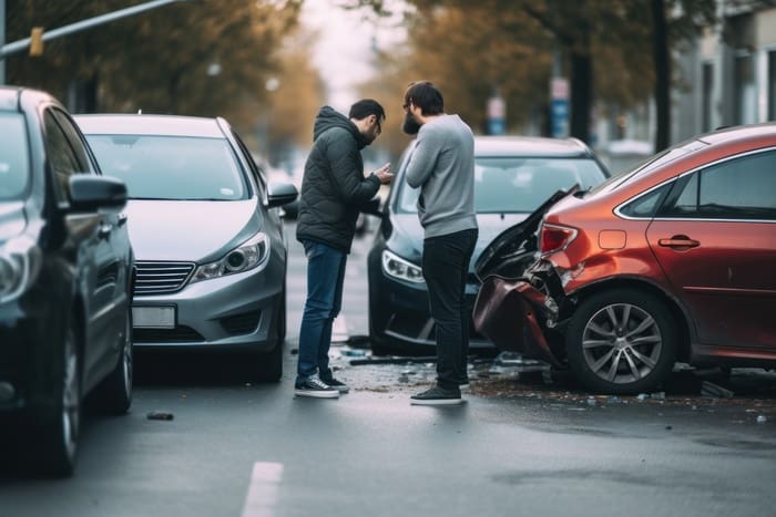 Cars accident vehicle street