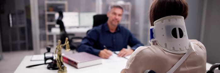 Compensar a una persona lesionada en un accidente automovilístico mediante reclamos por lesiones personales