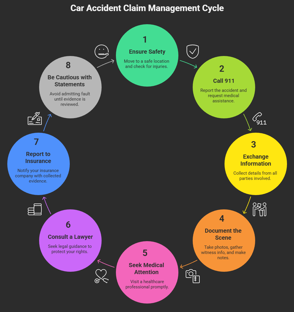Car Accident Claim Management Cycle
