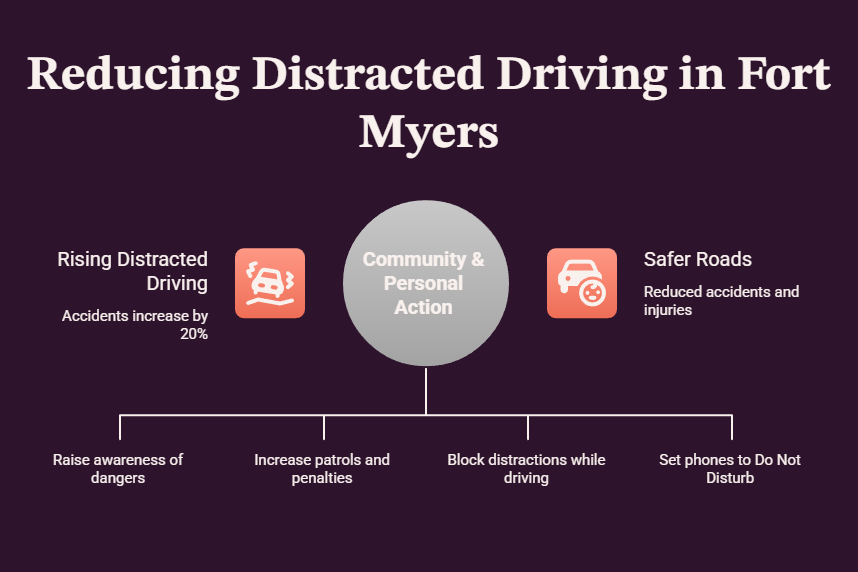 Reducing Distracted Driving in Fort Myers